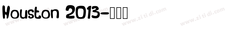 Houston 2013字体转换